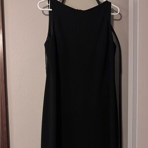 Ann Taylor Black Classic Sleeveless Dress